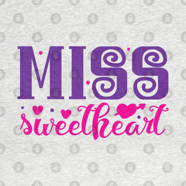 Miss Series: Miss Sweetheart (Color Graphic) by Jarecrow 